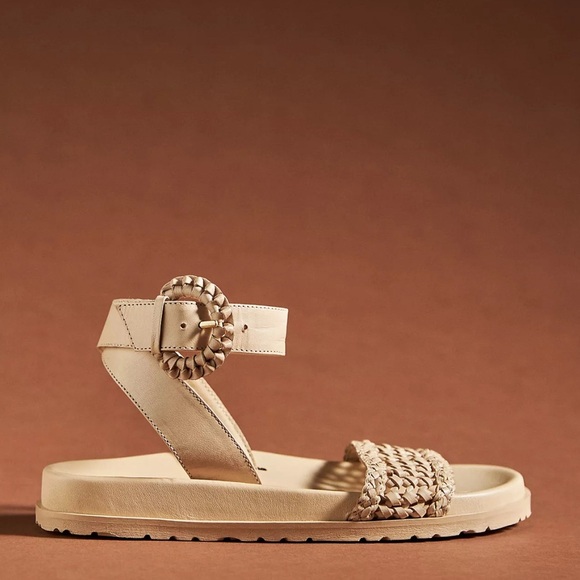 By Anthropologie Woven Sandals Size 39 - Picture 4 of 16